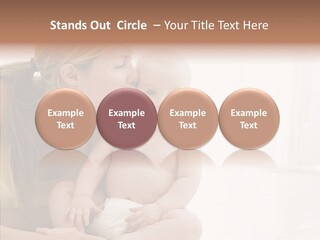 Woman Having Mom PowerPoint Template