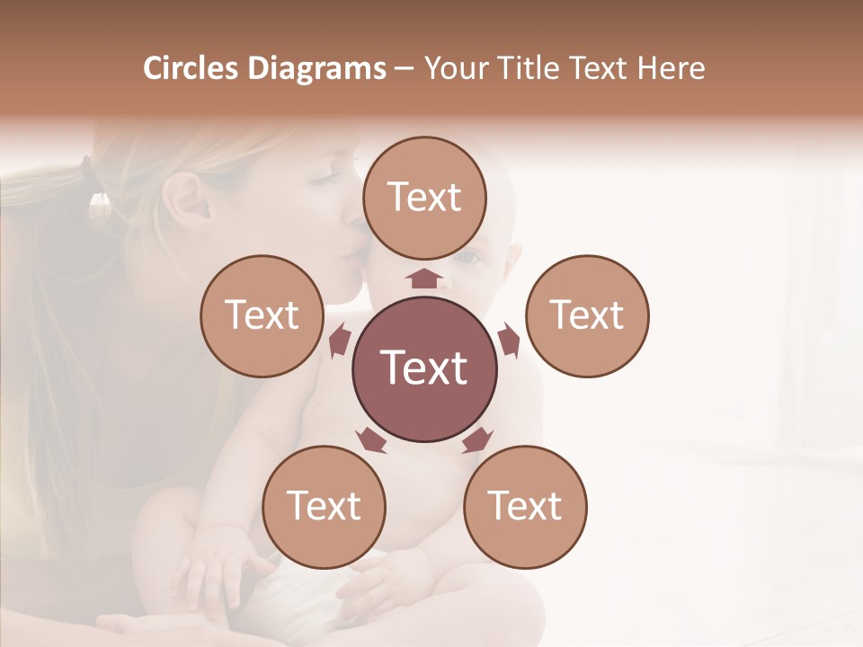 Woman Having Mom PowerPoint Template