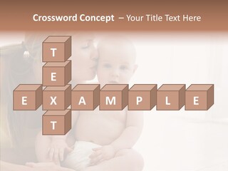 Woman Having Mom PowerPoint Template