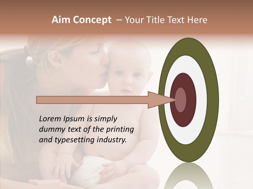 Woman Having Mom PowerPoint Template