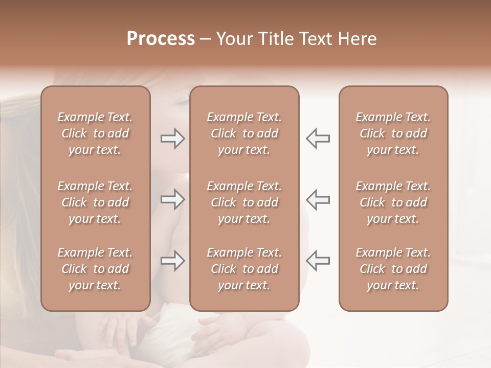 Woman Having Mom PowerPoint Template