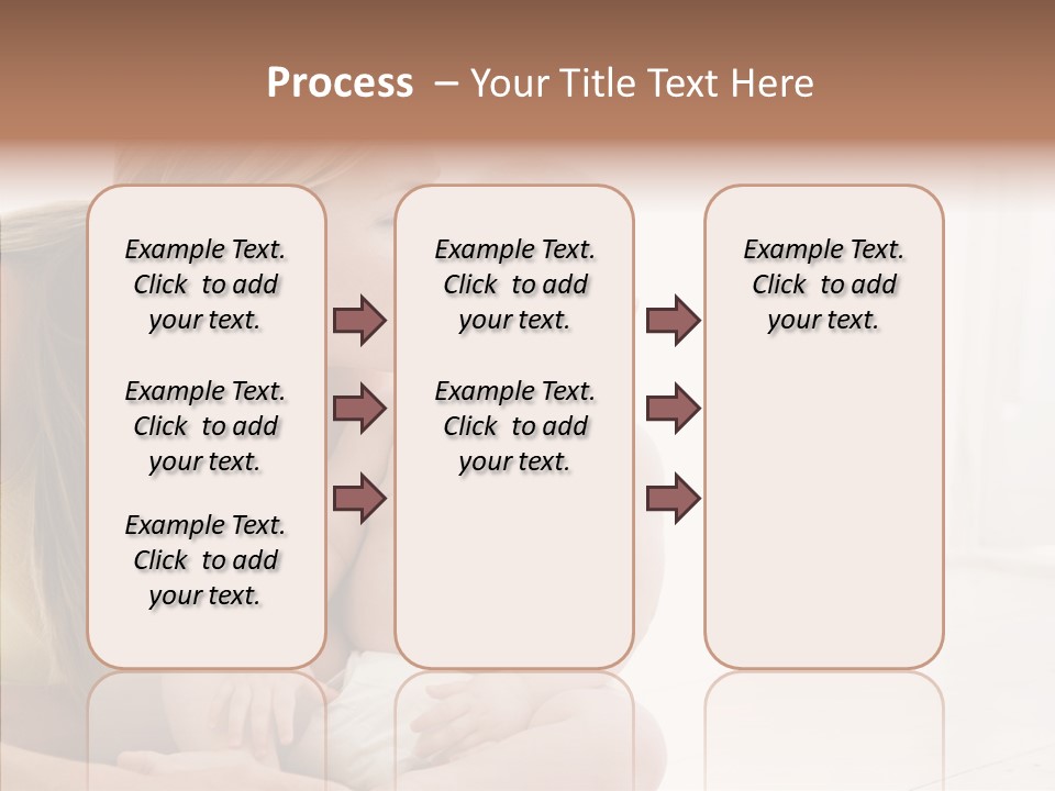 Woman Having Mom PowerPoint Template