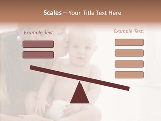 Woman Having Mom PowerPoint Template