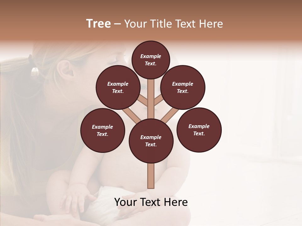 Woman Having Mom PowerPoint Template