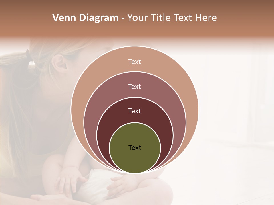 Woman Having Mom PowerPoint Template