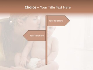 Woman Having Mom PowerPoint Template