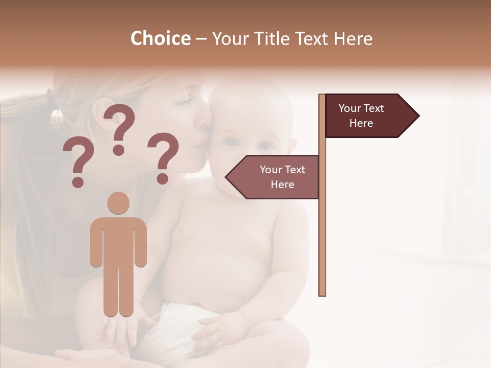 Woman Having Mom PowerPoint Template