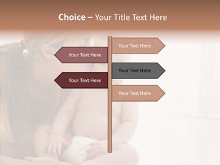 Woman Having Mom PowerPoint Template
