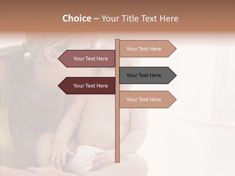 Woman Having Mom PowerPoint Template