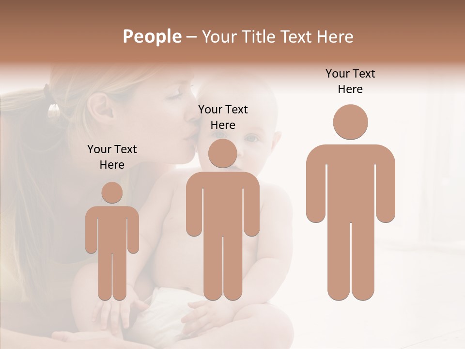 Woman Having Mom PowerPoint Template