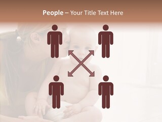 Woman Having Mom PowerPoint Template