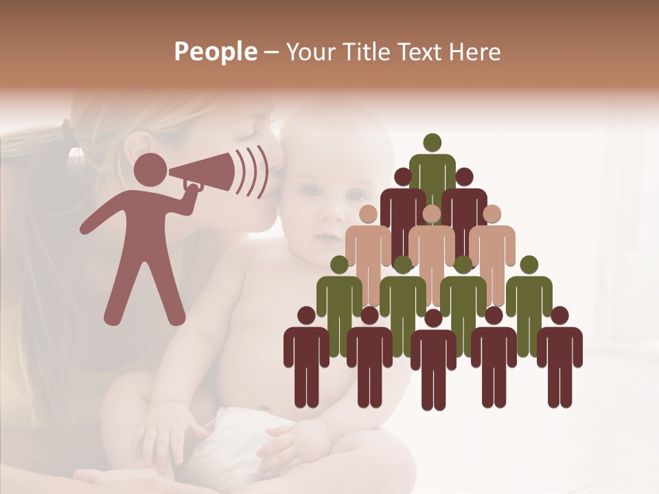 Woman Having Mom PowerPoint Template
