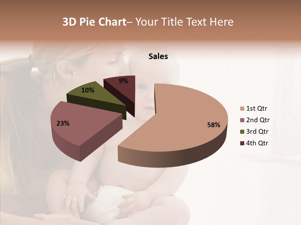 Woman Having Mom PowerPoint Template