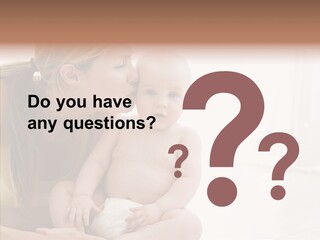 Woman Having Mom PowerPoint Template