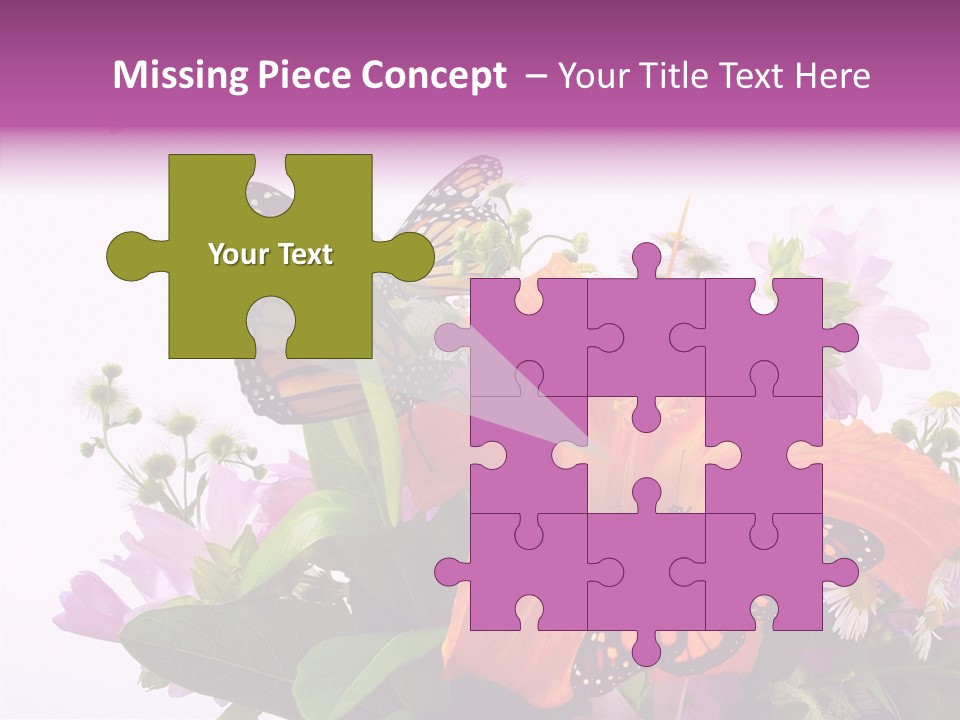 Cosmos Floral Beautiful PowerPoint Template