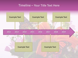 Cosmos Floral Beautiful PowerPoint Template