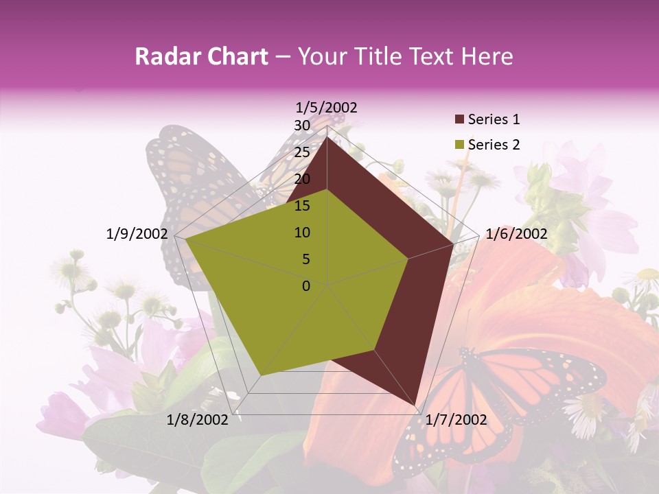 Cosmos Floral Beautiful PowerPoint Template