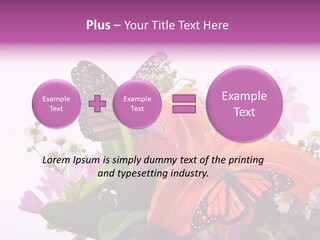 Cosmos Floral Beautiful PowerPoint Template