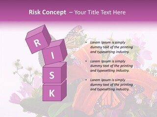 Cosmos Floral Beautiful PowerPoint Template