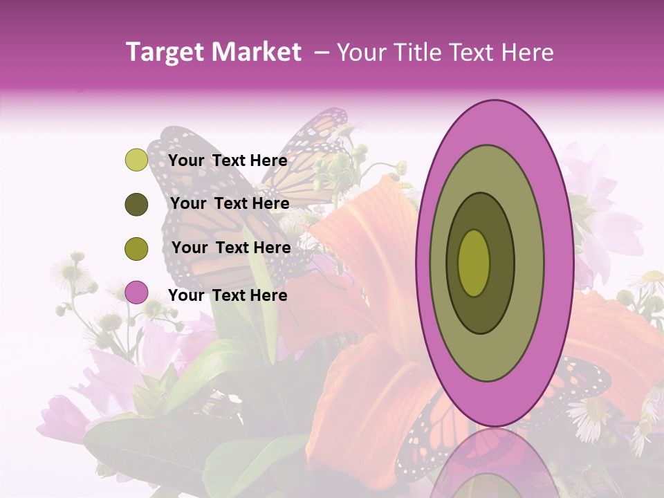 Cosmos Floral Beautiful PowerPoint Template