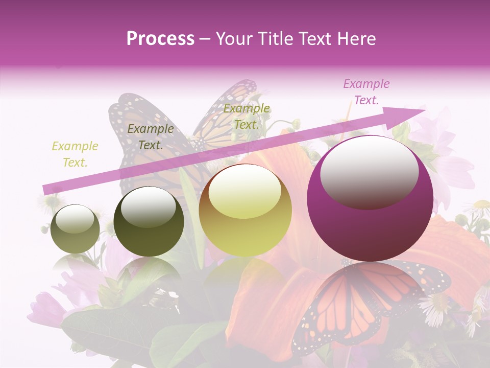 Cosmos Floral Beautiful PowerPoint Template