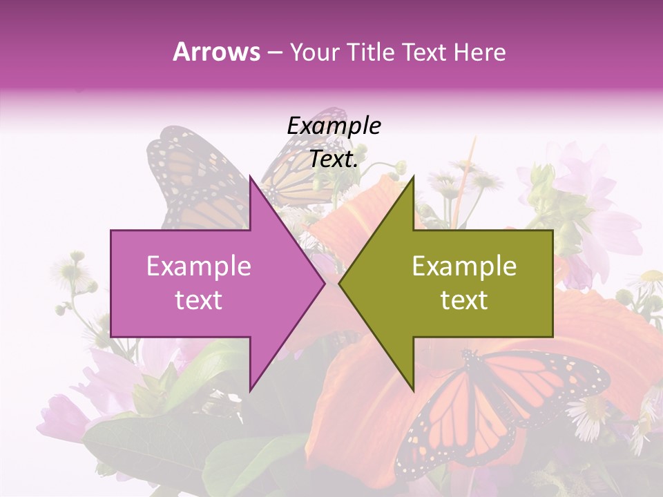 Cosmos Floral Beautiful PowerPoint Template