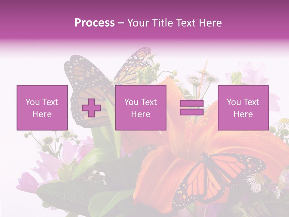 Cosmos Floral Beautiful PowerPoint Template