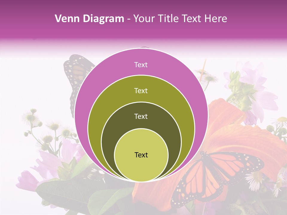 Cosmos Floral Beautiful PowerPoint Template