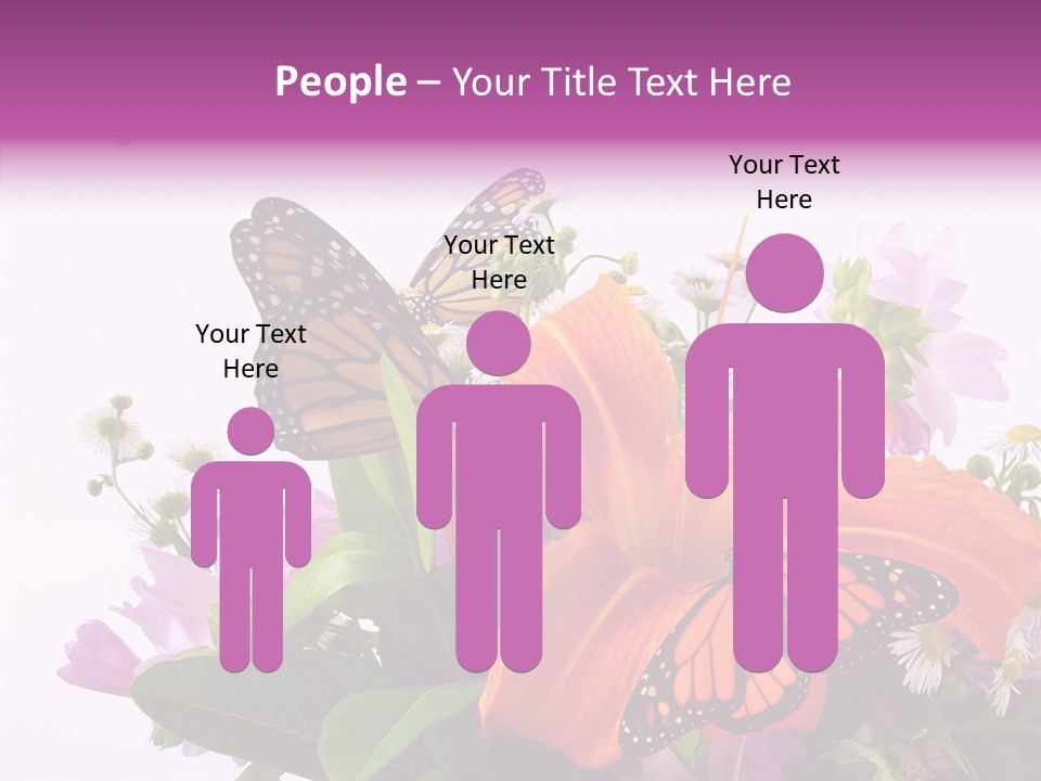 Cosmos Floral Beautiful PowerPoint Template