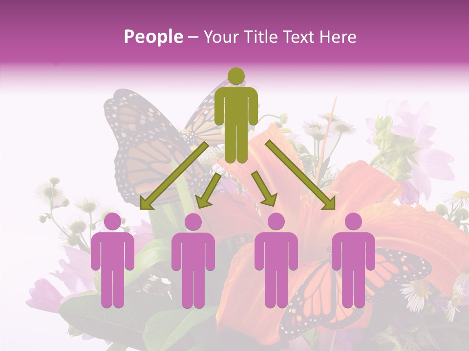 Cosmos Floral Beautiful PowerPoint Template