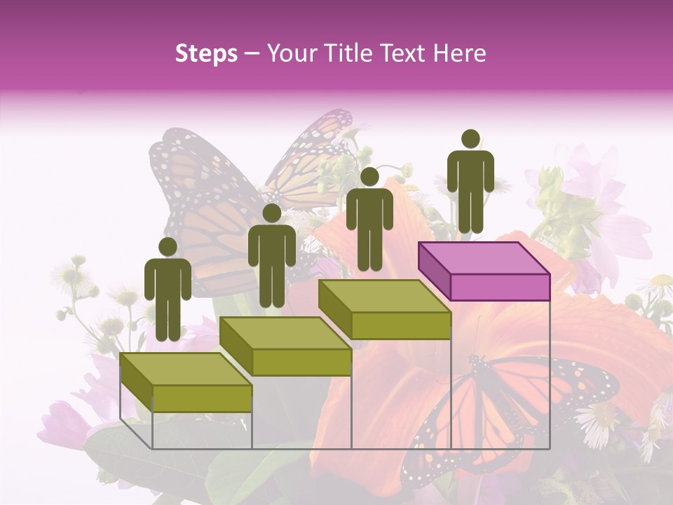 Cosmos Floral Beautiful PowerPoint Template