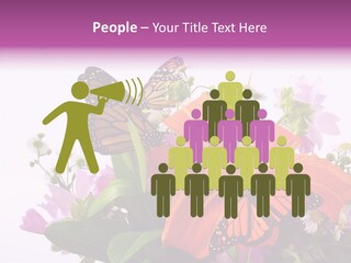 Cosmos Floral Beautiful PowerPoint Template