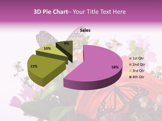 Cosmos Floral Beautiful PowerPoint Template