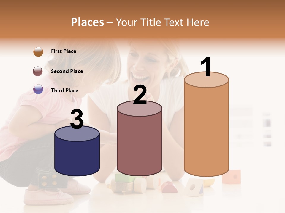 Living Family Truck PowerPoint Template