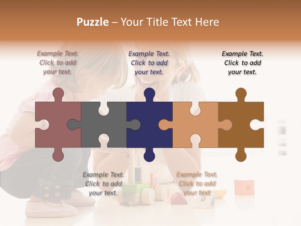 Living Family Truck PowerPoint Template