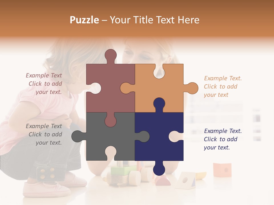 Living Family Truck PowerPoint Template