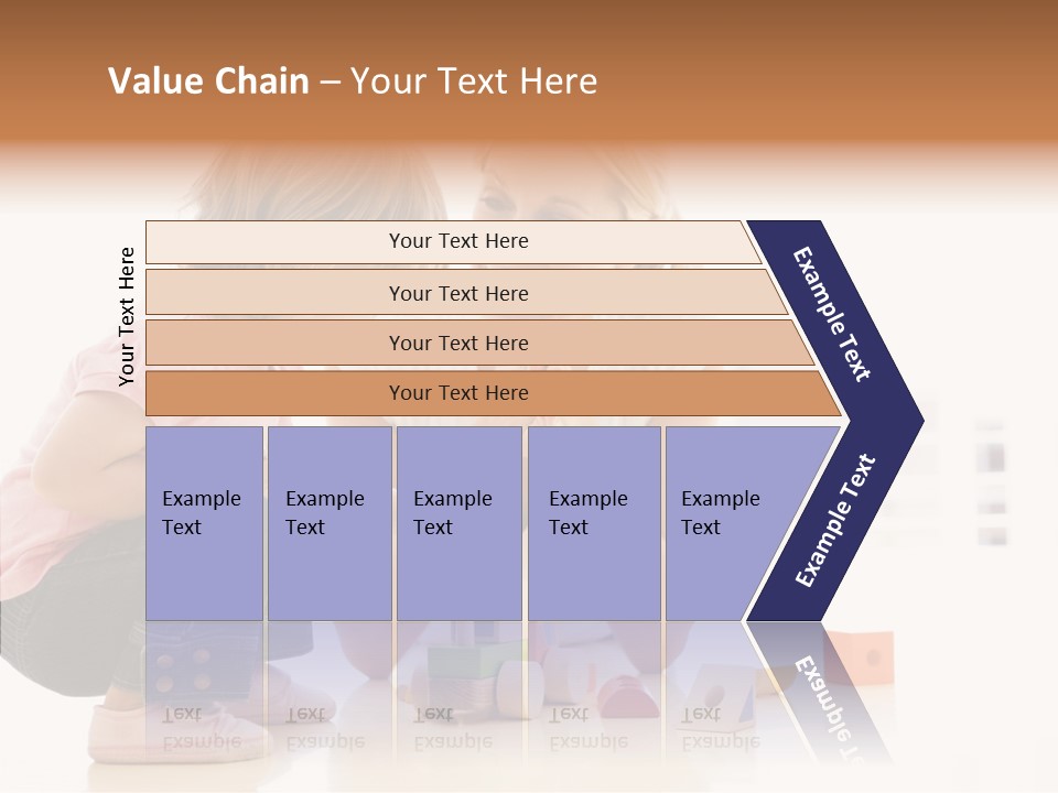 Living Family Truck PowerPoint Template