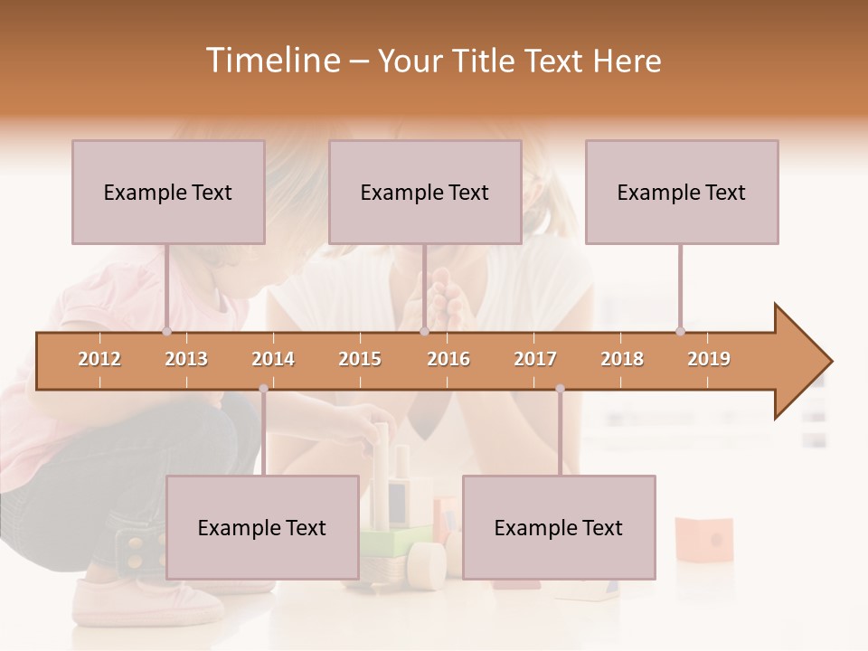 Living Family Truck PowerPoint Template