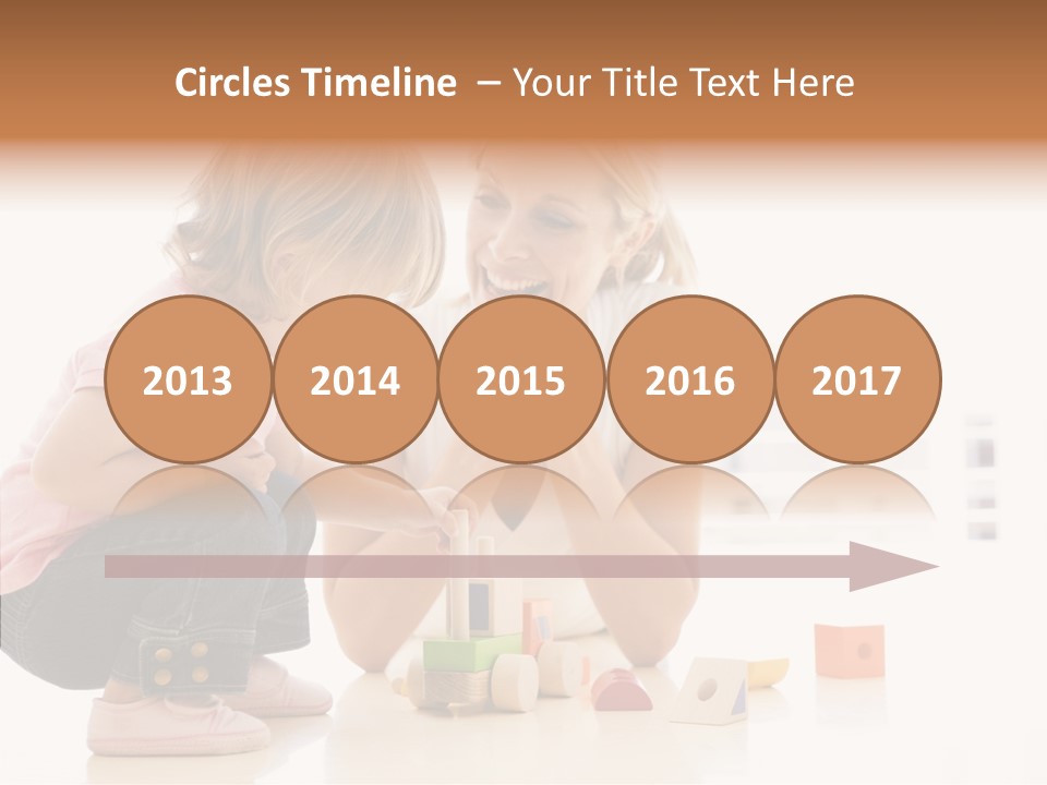 Living Family Truck PowerPoint Template