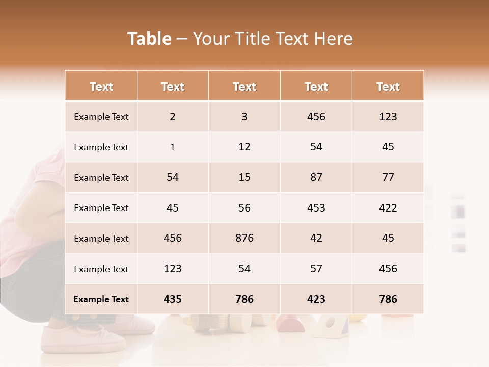 Living Family Truck PowerPoint Template