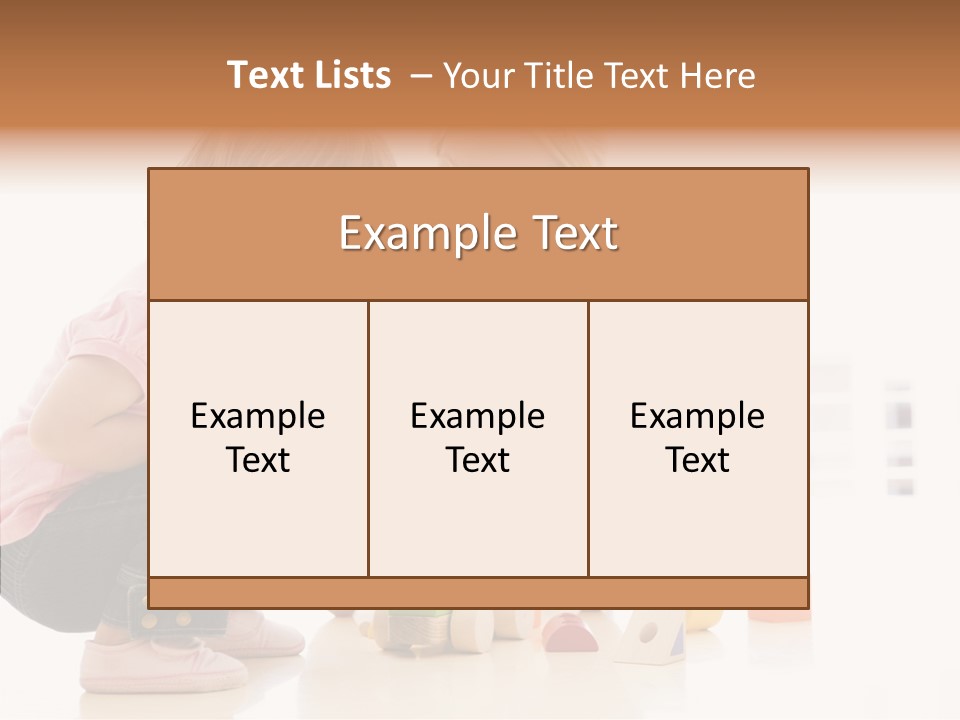 Living Family Truck PowerPoint Template
