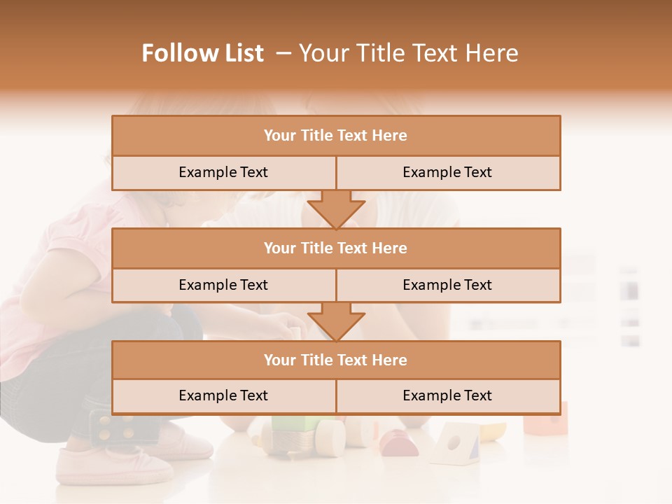 Living Family Truck PowerPoint Template