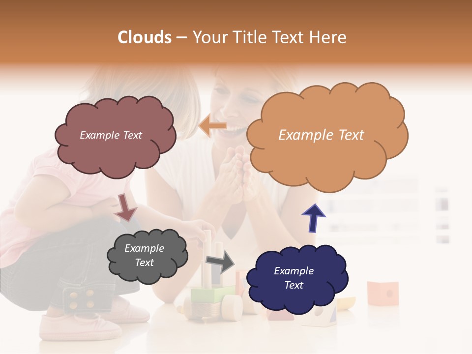 Living Family Truck PowerPoint Template