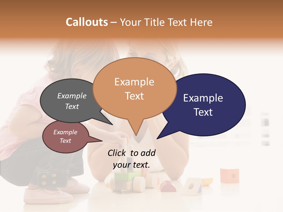 Living Family Truck PowerPoint Template