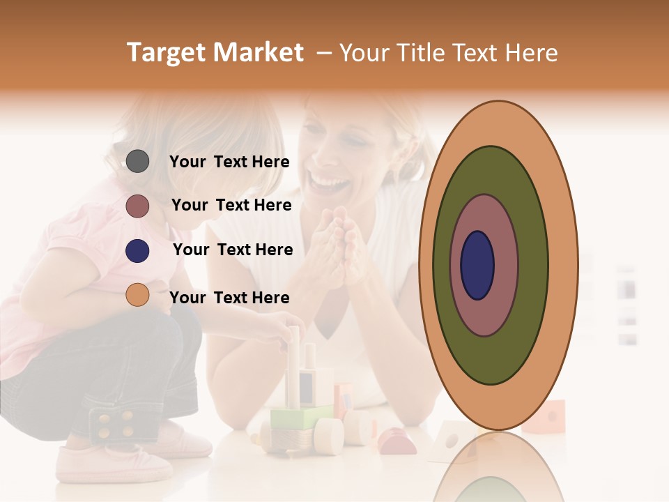 Living Family Truck PowerPoint Template