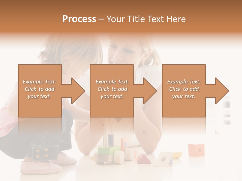 Living Family Truck PowerPoint Template