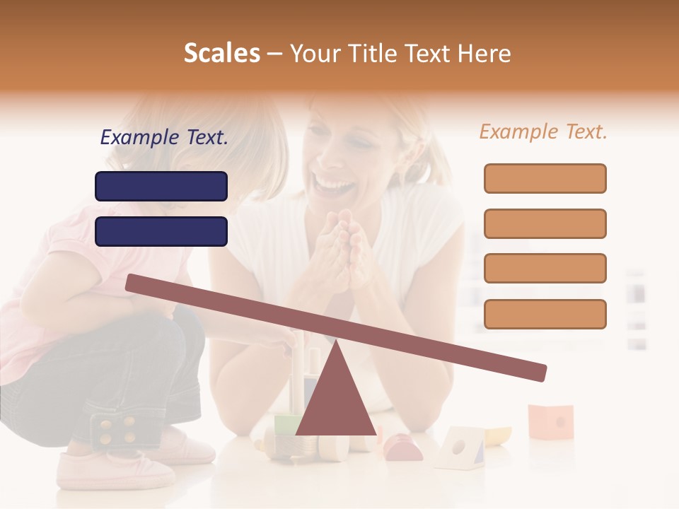 Living Family Truck PowerPoint Template