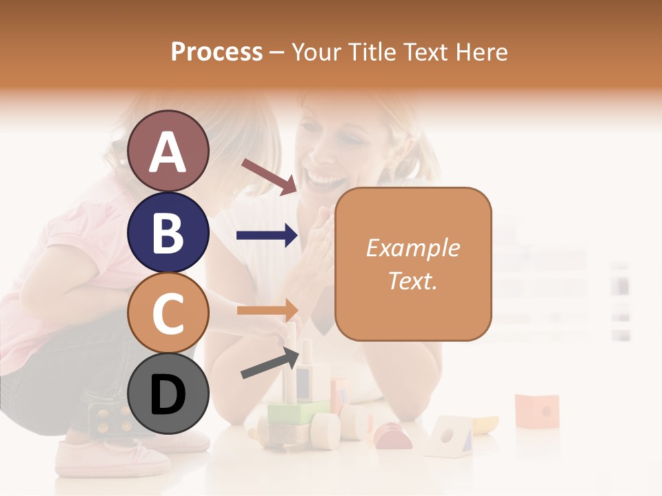 Living Family Truck PowerPoint Template