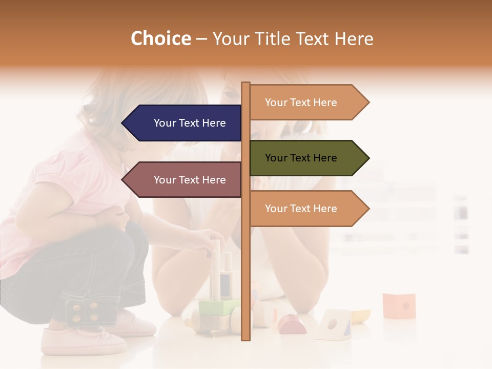 Living Family Truck PowerPoint Template