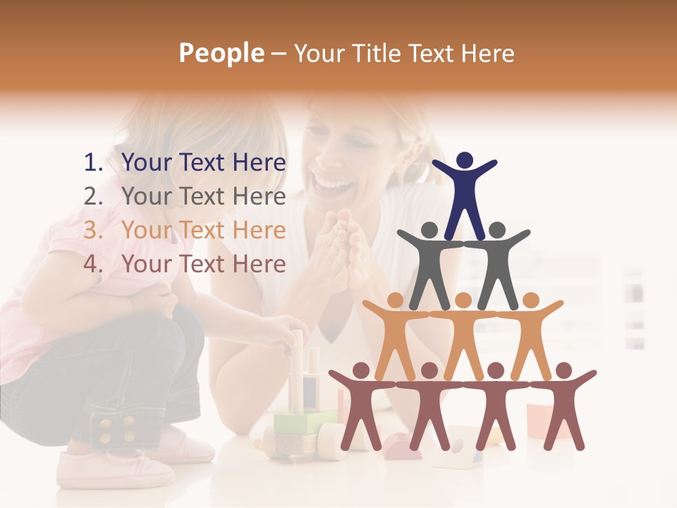 Living Family Truck PowerPoint Template